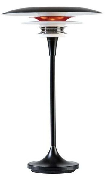 Diablo Stolová Lampa Ø30 Matt Matt Black/Glossy Red- Belid