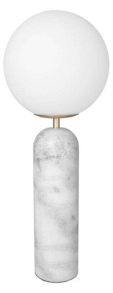 Stolové Lampa Globen Lighting, Torrano, Biela, Obývacia izba, Sklo, Dizajnový