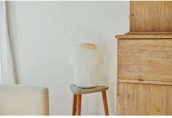 Stolové Lampa Made By Hand, Žltá, Obývacia izba, Papier / Kartón