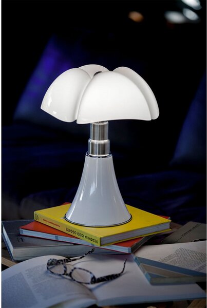 Stolové Lampa Martinelli Luce, stmievateľné, Biela, Obývacia izba, Kov