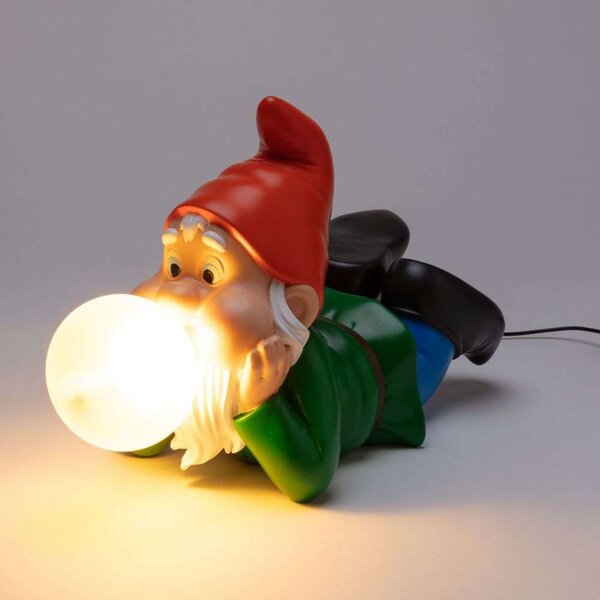 Stolové Lampa SELETTI, stmievateľné, Viacfarebná, Obývacia izba, Plast