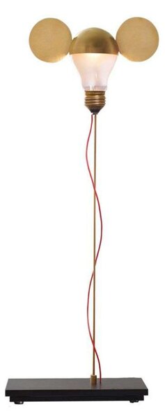 Stolové Lampa Ingo Maurer, stmievateľné, Zlatá / Mosadz, Obývacia izba, Kov