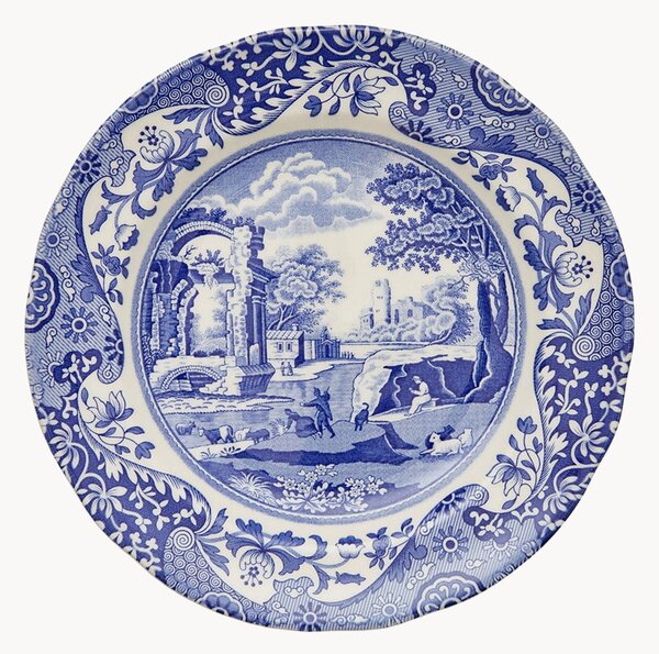 Raňajkové taniere Blue Italian, 4 ks