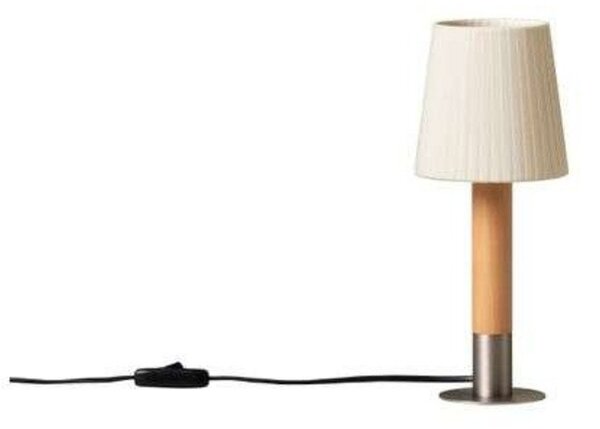 Stolové Lampa Santa & Cole, stmievateľné, Béžová, Obývacia izba, Drevo