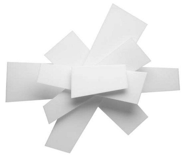 Nástenné Svietidlo Foscarini, Biela, Obývacia izba, Plast