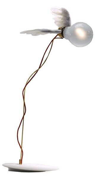 Stolové Lampa Ingo Maurer, stmievateľné, Biela, Obývacia izba, Iné