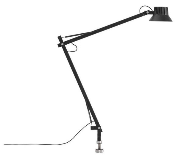 Stolové Lampa Muuto, Čierna, Pracovňa, Hliník