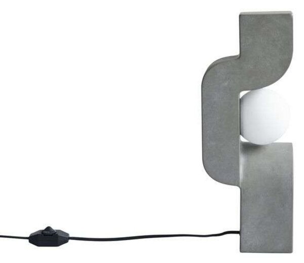 Stojacie Lampa 101 COPENHAGEN, stmievateľné, Sivá, Obývacia izba, Keramika