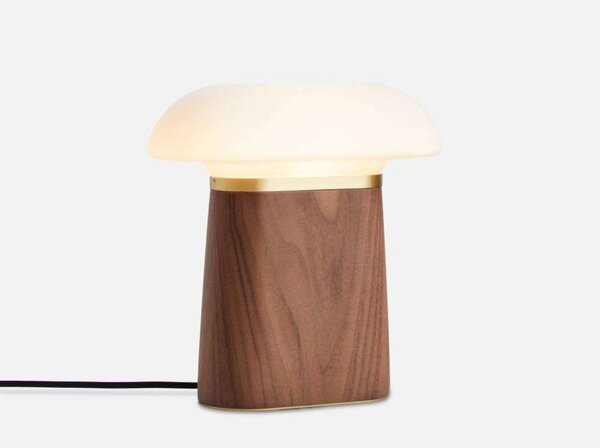 Stolové Lampa Woud, stmievateľné, Drevo, Obývacia izba, Drevo