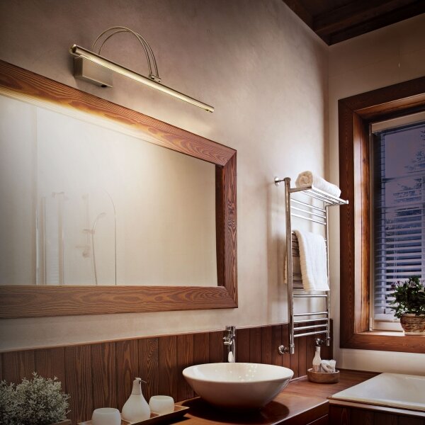 Ideal Lux - LED obrazové svietidlo BOW LED/8W/230V 76 cm CRI 90 mosadz