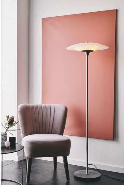Stojacie Lampa Halo Design, Biela, Obývacia izba, Kov