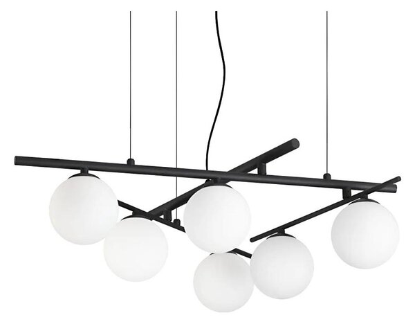Ideal Lux - LED luster na lanku ATLAS 6xG9/3W/230V čierny