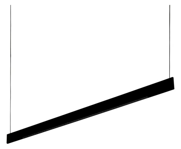 Ideal Lux - Závesný LED luster na lankách DESK ACCENT LED/36W/230V CRI 90 120 cm čierny