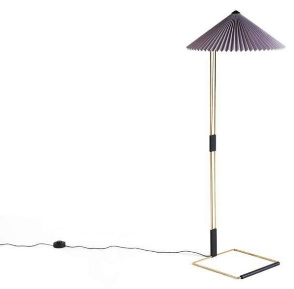Stojacie Lampa HAY, stmievateľné, Fialová, Obývacia izba, Kov