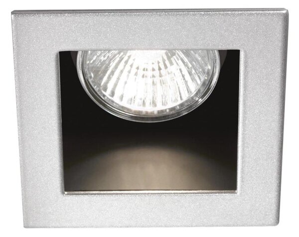 Ideal Lux - Podhľadové svietidlo FUNKY 1xGU10/50W/230V 9x9 cm matný chróm