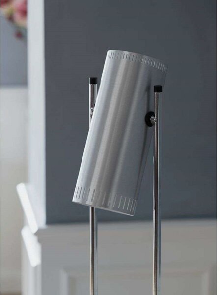 Stojacie Lampa Warm Nordic, Trombone, Metalická, Obývacia izba, Hliník, Dizajnový