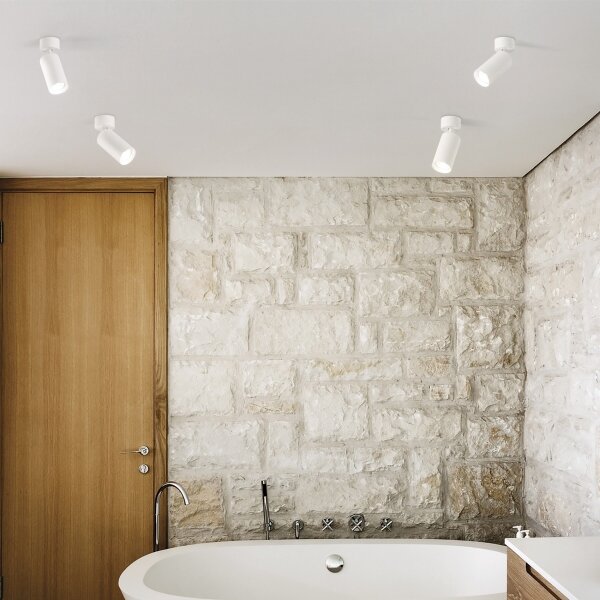 Ideal Lux - LED bodové svietidlo DYNAMITE 1xGU10/7W/230V CRI 90 biele