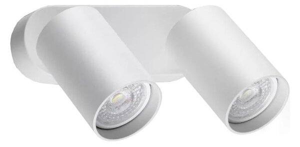 Ideal Lux - LED nástenné bodové svietidlo DYNAMITE 2xGU10/7W/230V CRI 90 biela