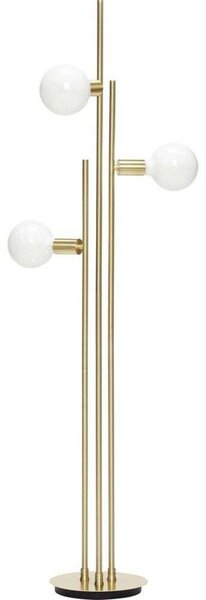 Stojacie Lampa Hübsch, Biela, Obývacia izba, Kov