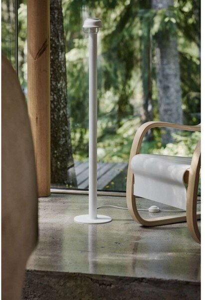 Stojacie Lampa Artek, Biela, Obývacia izba, Hliník