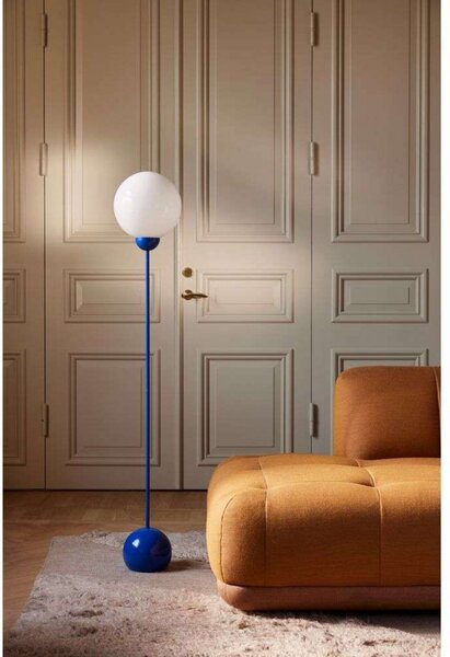 Stojacie Lampa Globen Lighting, Modrá, Obývacia izba, Kov