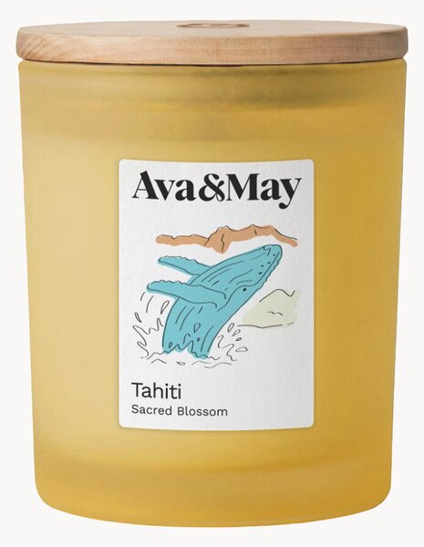 Vonná sviečka Tahiti (Monoi, Tahitian Vanilla & Amber)