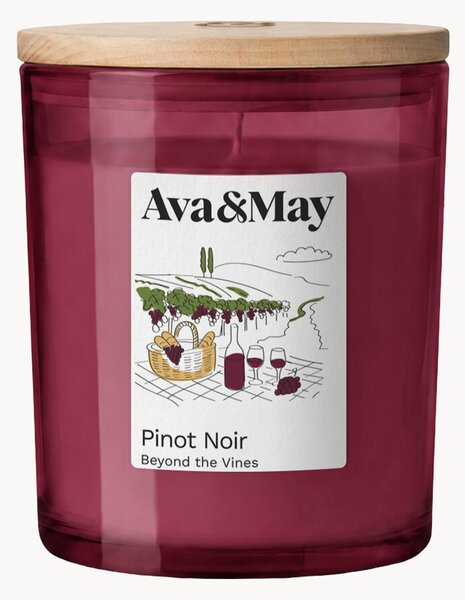 Vonná sviečka Pinot Noir (Raspberry, Peach & Blackcurrant)