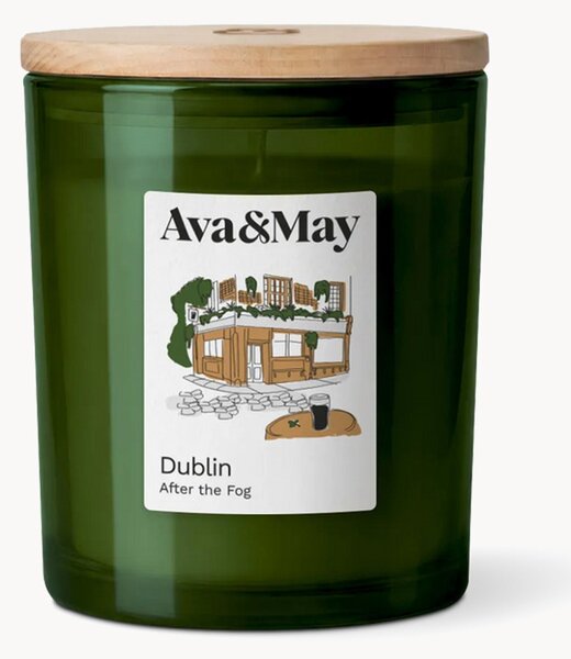 Vonná sviečka Dublin (Cardamon, Cypress, Patchouli & Coffee)