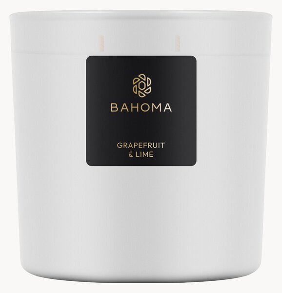 Vonná sviečka's 3 knôtmi Grapefruit & Lime (Grapefruit, Lime, Gardenia & Patchouli)