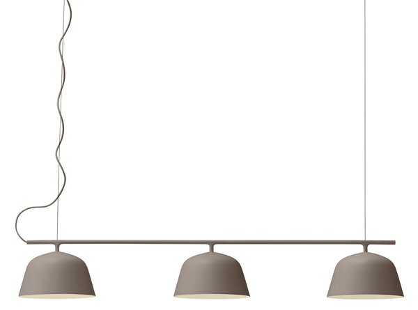 Závesné svietidlá Muuto, Hnedá / Hrdzavá, Jedáleň, Hliník