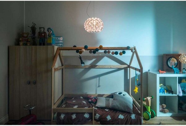 Závesné svietidlá Foscarini, Transparentná, Jedáleň, Sklo