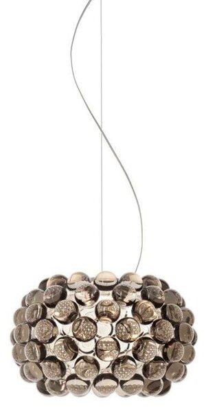 Caboche Plus Piccola LED Závěsná Lampa Grey - Foscarini