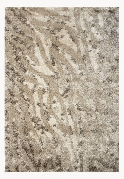 Koberec's vysokým vlasom Leopard Abstract