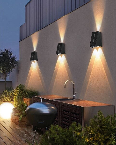 Immax 08490L - LED Solárne nástenné svietidlo so senzorom LED/2W/5V IP54