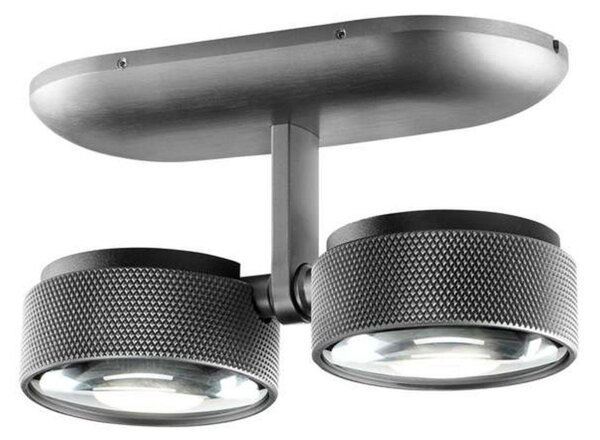 Stropné Lampa LIGHT-POINT, stmievateľné, Metalická, Obývacia izba, Hliník