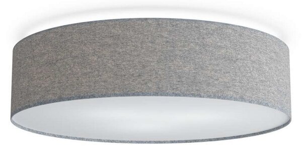 Stropné Lampa Belid, stmievateľné, Sivá, Obývacia izba, Tkanina / Textil