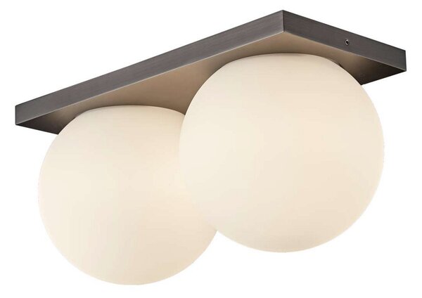 Stropné Lampa ANTIDARK, stmievateľné, Biela, Obývacia izba, Sklo