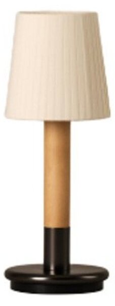 Stolové Lampa Santa & Cole, stmievateľné, Béžová, Obývacia izba, Drevo