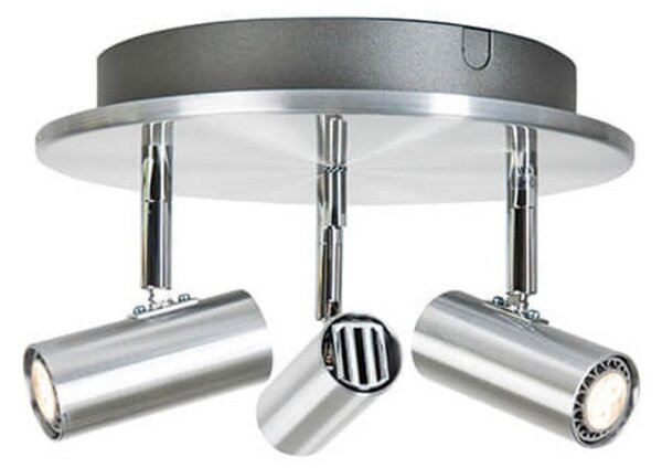 Cato Triospot Stropné Lampa Aluminium