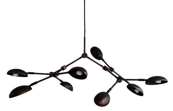 Lustre 101 COPENHAGEN, Čierna, Obývacia izba, Kov