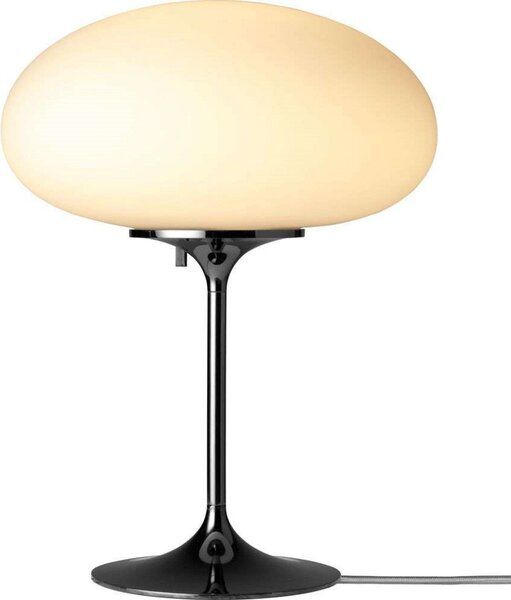 Stolové Lampa GUBI, stmievateľné, Čierna, Obývacia izba, Kov