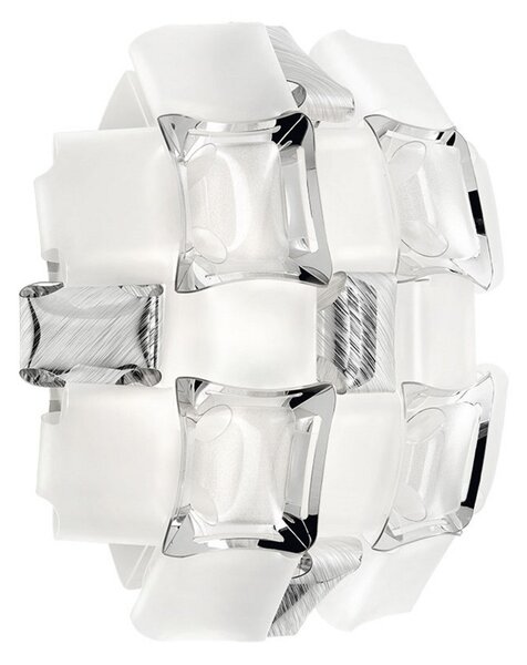Nástenné Svietidlo Slamp, Biela, Obývacia izba, Plast