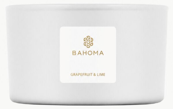 Vonná sviečka's 3 knôtmi Pearl (Grapefruit, Lime)