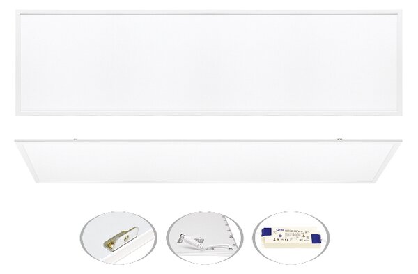 LED panel do rastrových stropov 45W 4000K 5000 Lm biely (LED-GPL44/B-45/BI)