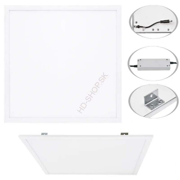 LED panel do rastrov 40W 4000K 4100lm IP44 (LED-GPL44-40/BI/IP44)
