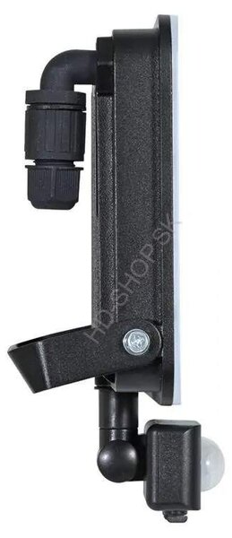 LED reflektor FIST 20 W, 5000K,IP65, čierny (RFL02-20W/PIR)