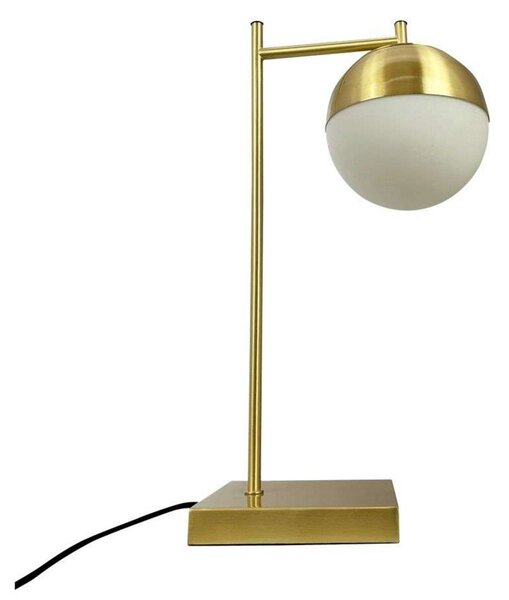 Stolové Lampa Dyberg Larsen, Caen, Zlatá / Mosadz, Obývacia izba, Kov, Škandinávsky