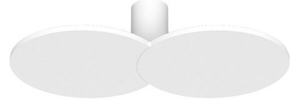Stropné Lampa Rotaliana, Biela, Obývacia izba, Hliník