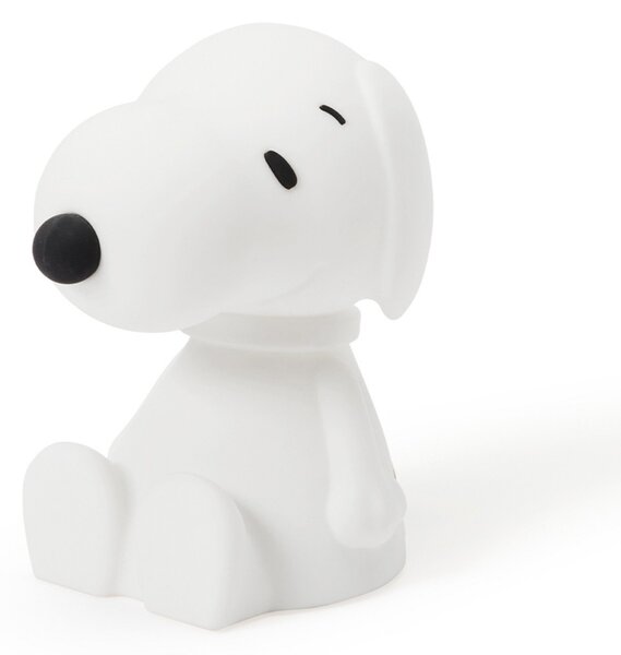 Stolové Lampa Mr Maria, Snoopy, stmievateľné, Biela, Detská izba, Plast, Pre mladých