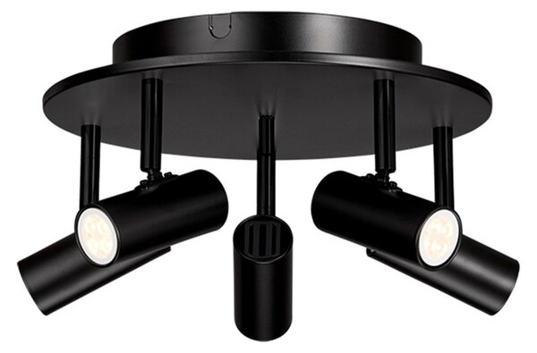 Stropné Lampa Belid, Čierna, Obývacia izba